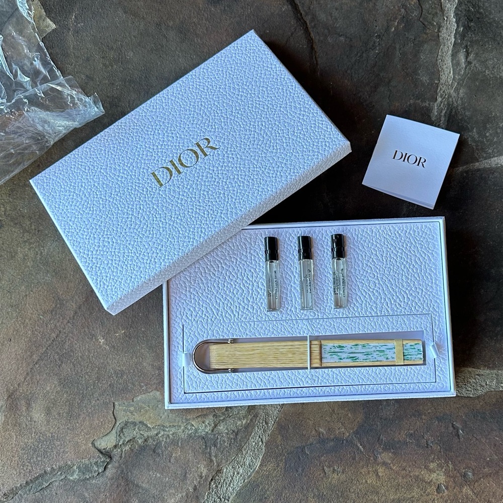 Dior Green Lucky Rope Fan - Picture 5 of 5